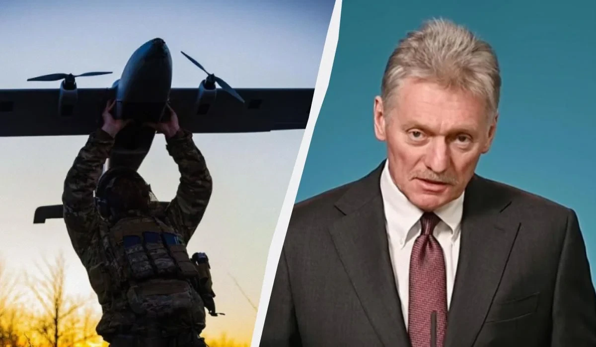 У Кремлі здивовані, що Україна організувала масовану атаку дронів на Москву